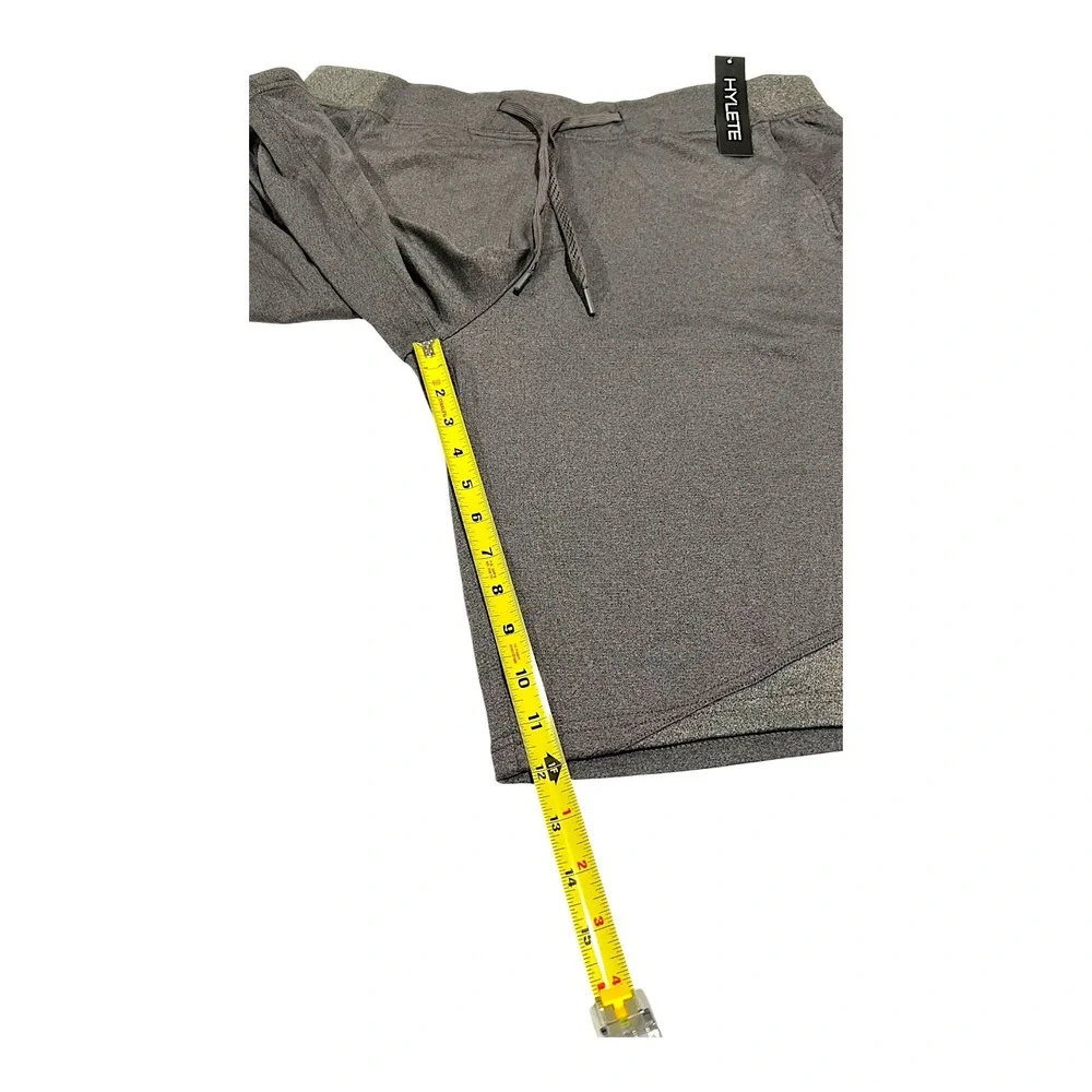 NWT Hylete Flexion II Men's XXL Heather‎ Gray Athletic Training Shorts